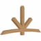 Ekena Millwork Alberta Smooth Timber Gable Bracket, Western Red Cedar, 96"W x 48"H x 5 1/2"D x 5 1/2"F, 12/12 Pitch GBW096X48X0606ALB00SWR - alternate 3